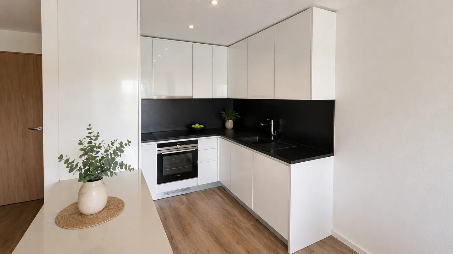 Charmante Wohnung in Romont - Foto 2 von 6