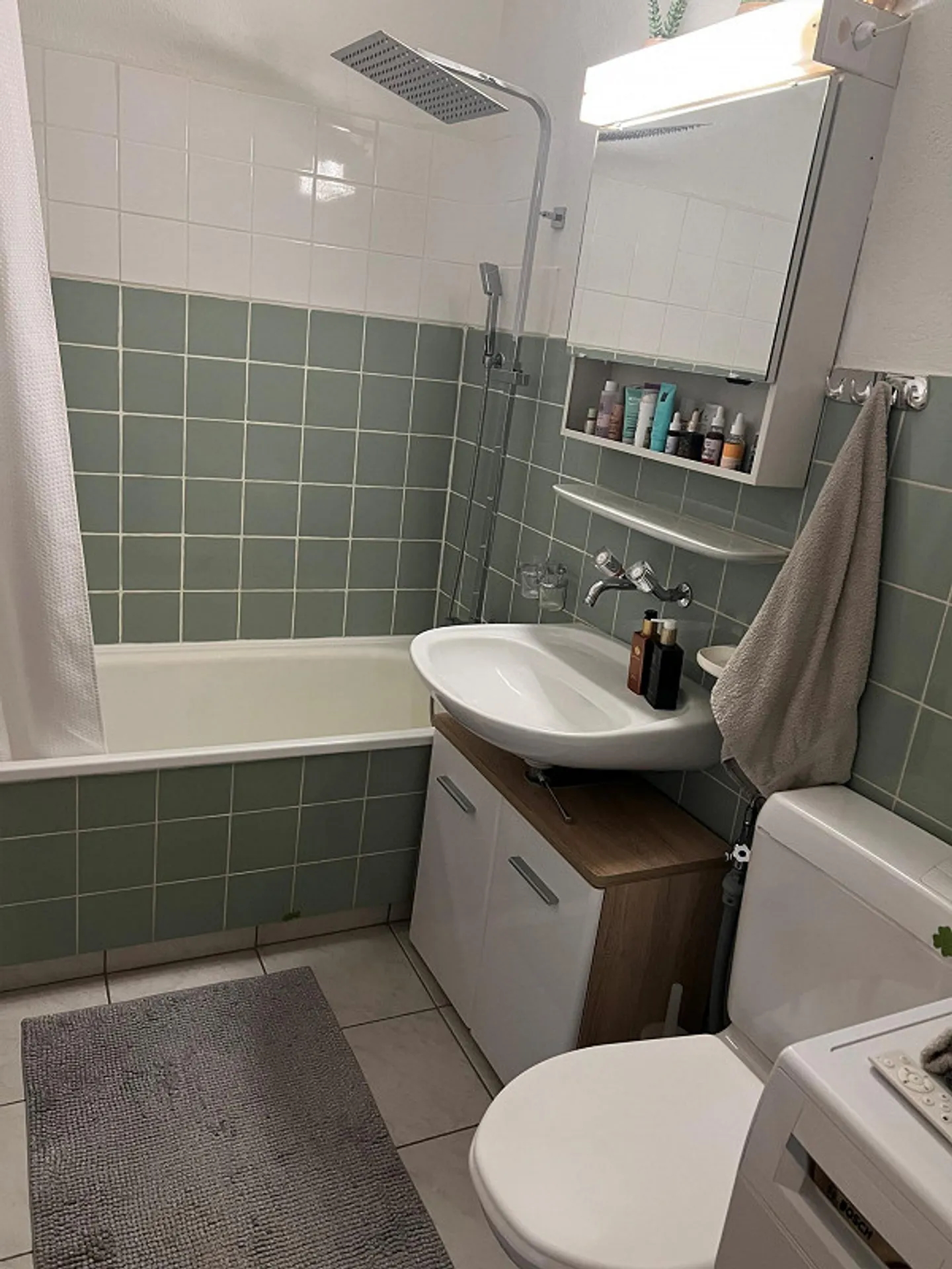 Appartamento luminoso e ben curato di 3,5 locali con patio a Untersiggenthal - Foto 7 di 8