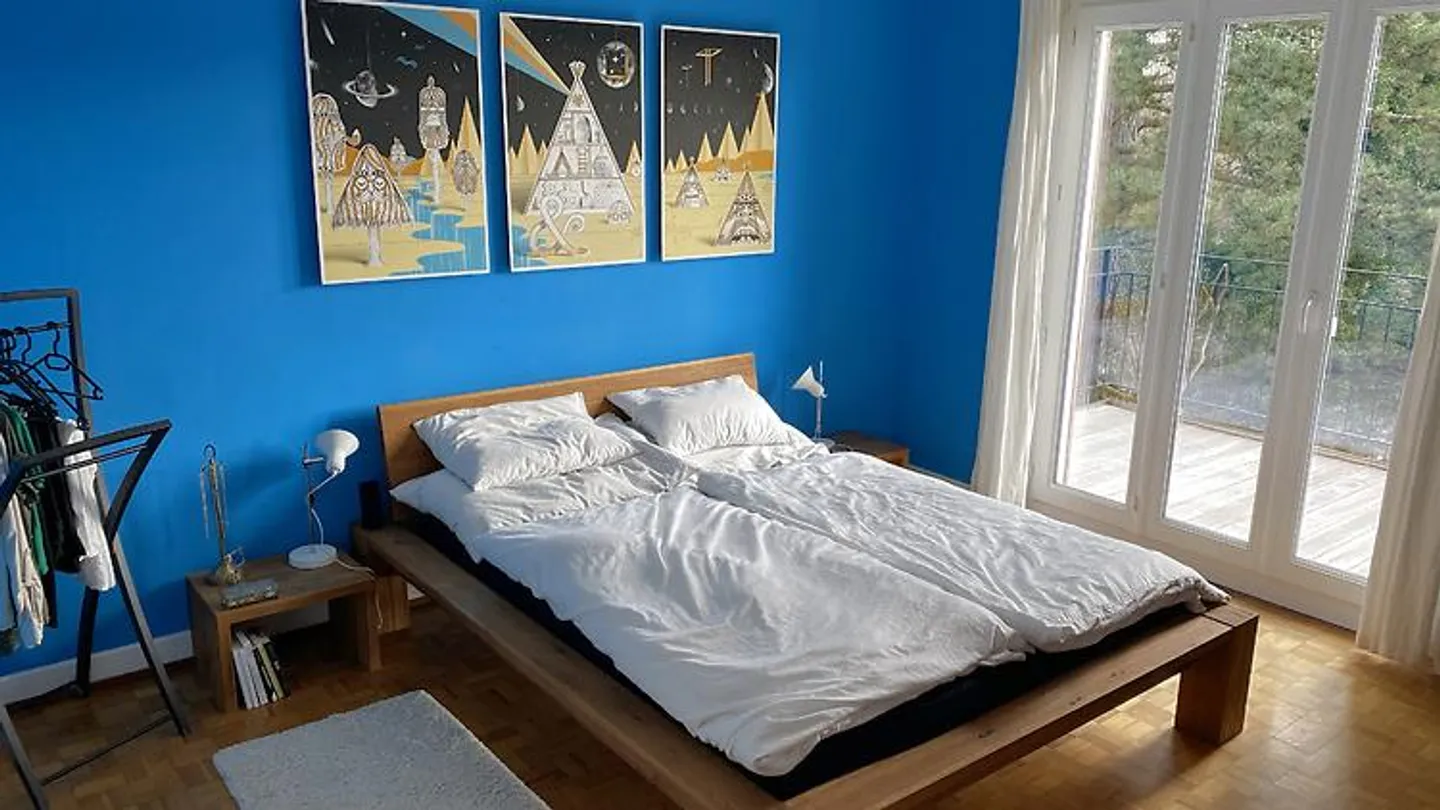 HOUSE 7 ROOMS IN VILLARS-SUR-GLÂNE (FR), FURNISHED, FIXED TERM - Photo 4 of 10