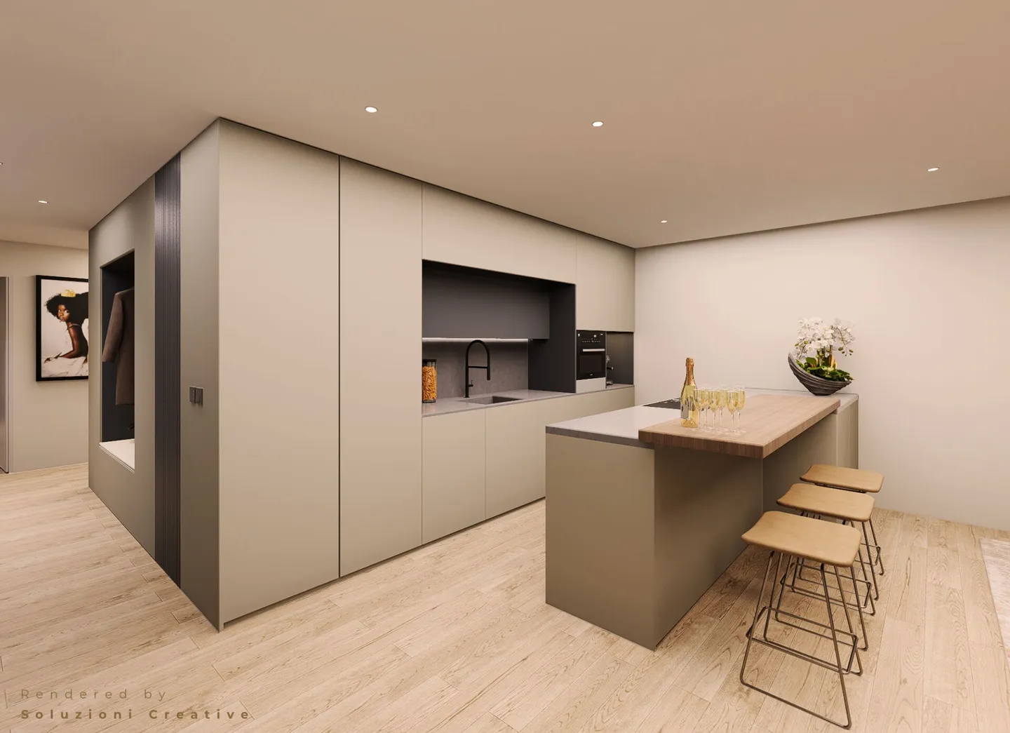 Penthouse mit 4,5 Zimmern und großer Terrasse in ruhiger Lage - Foto 16 von 23