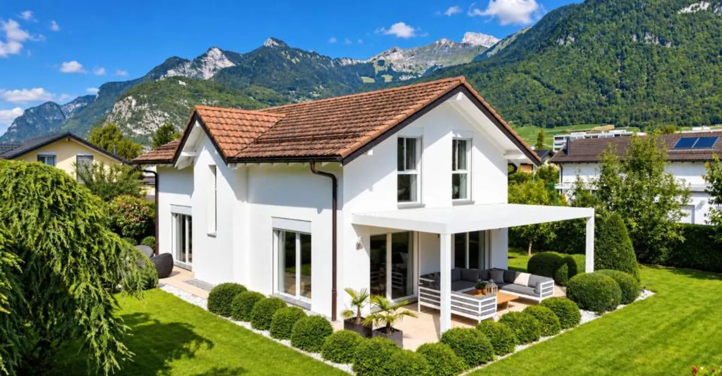 Detached house with stunning views of the Dents du Midi - Photo 8 of 9