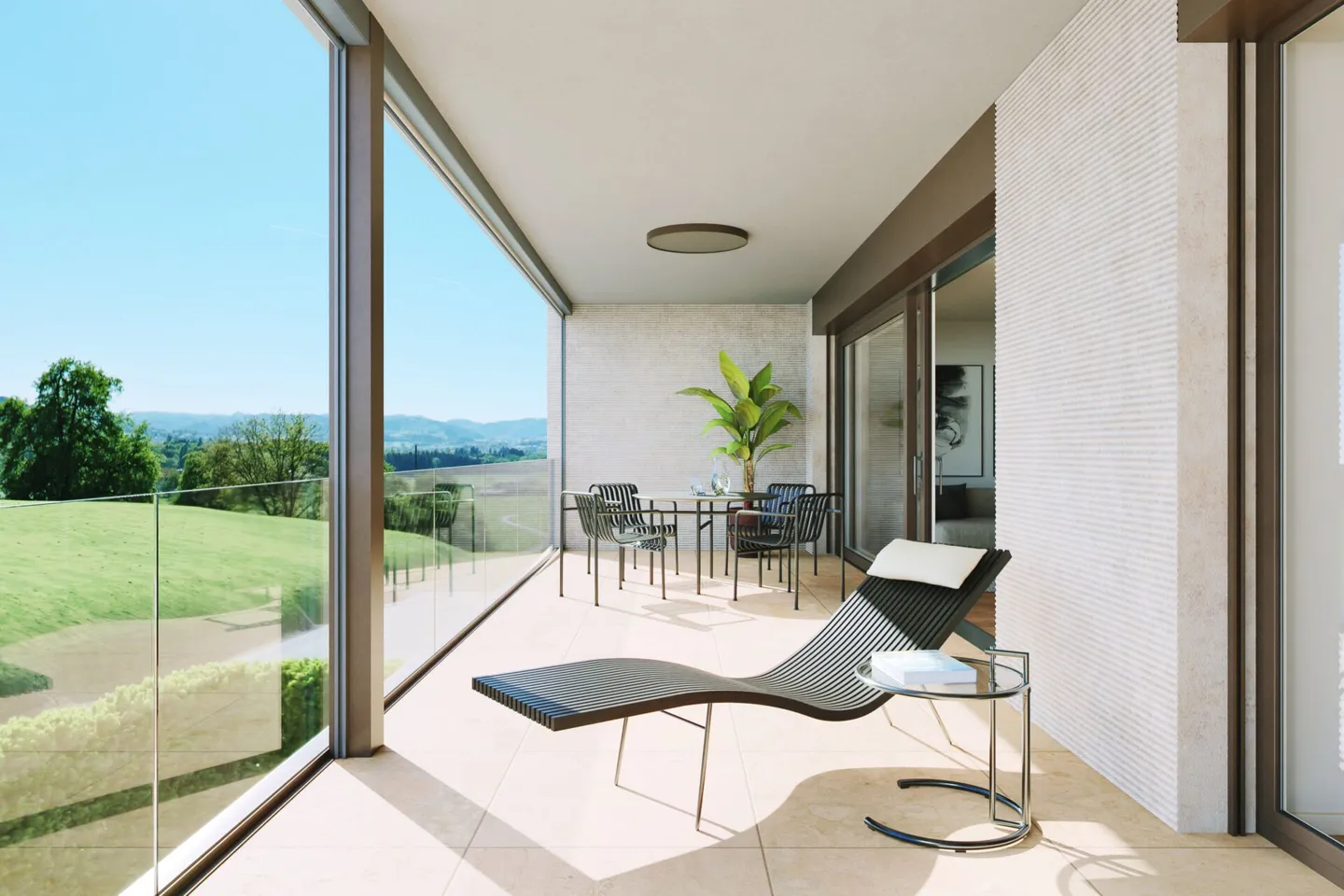 Modernes Apartment mit Naturblick - Foto 2 von 3