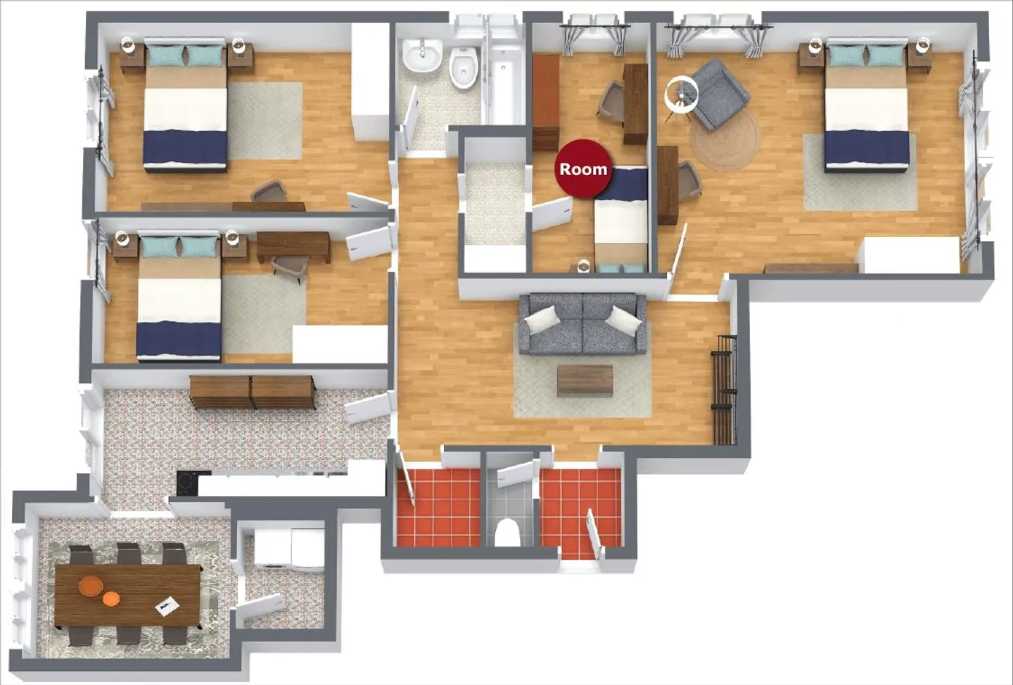 Appartement spacieux en colocation à Vernier - Photo 27 sur 27