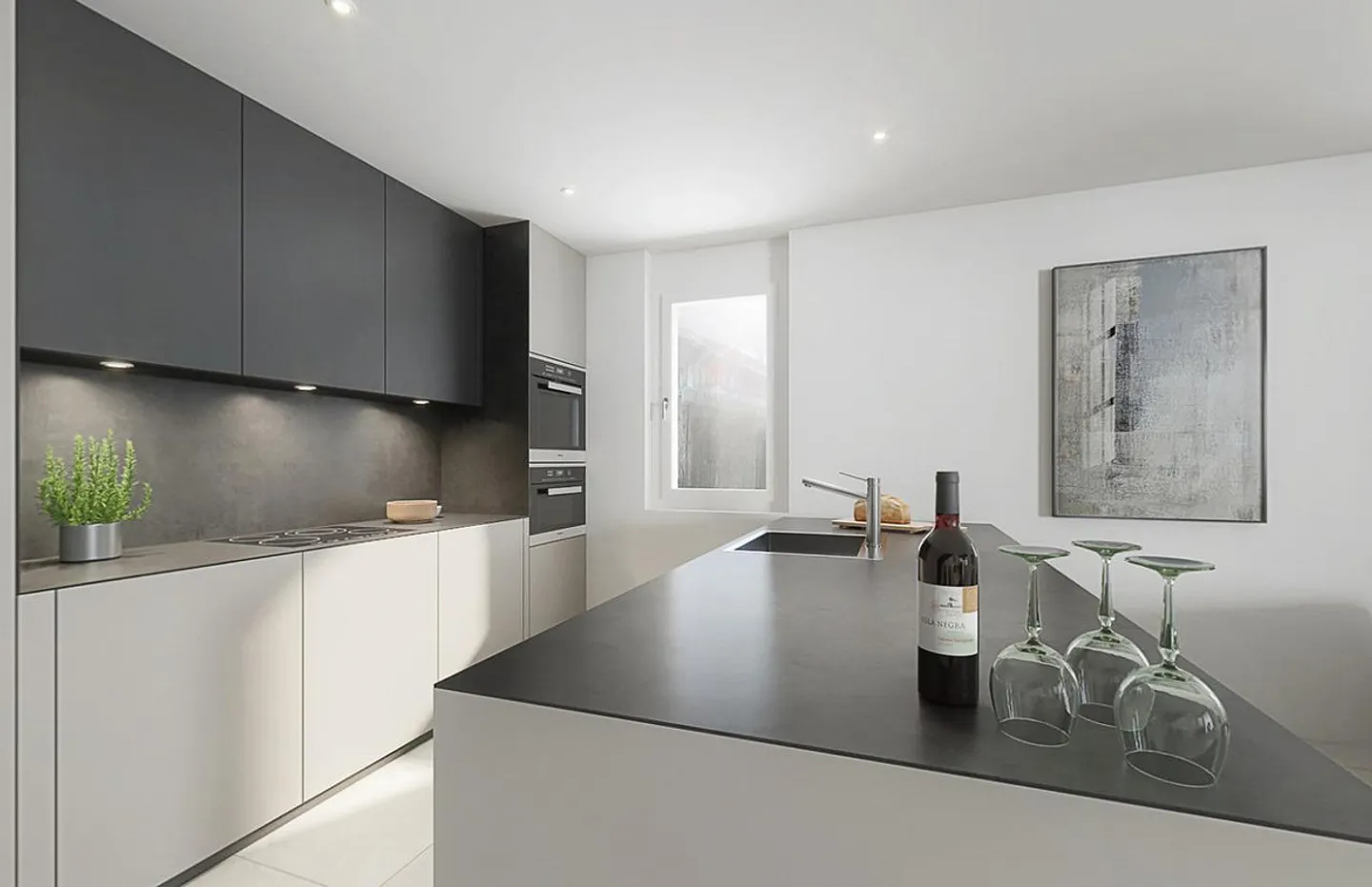 Ora pronto: Appartamento duplex TOP 4,5 camere con giardino d'inverno. B-1.3 - Foto 16 di 29