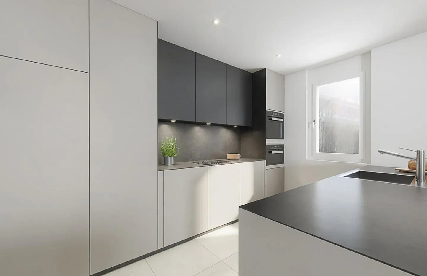 Ora pronto: Appartamento duplex TOP 4,5 camere con giardino d'inverno. B-1.3 - Foto 17 di 29