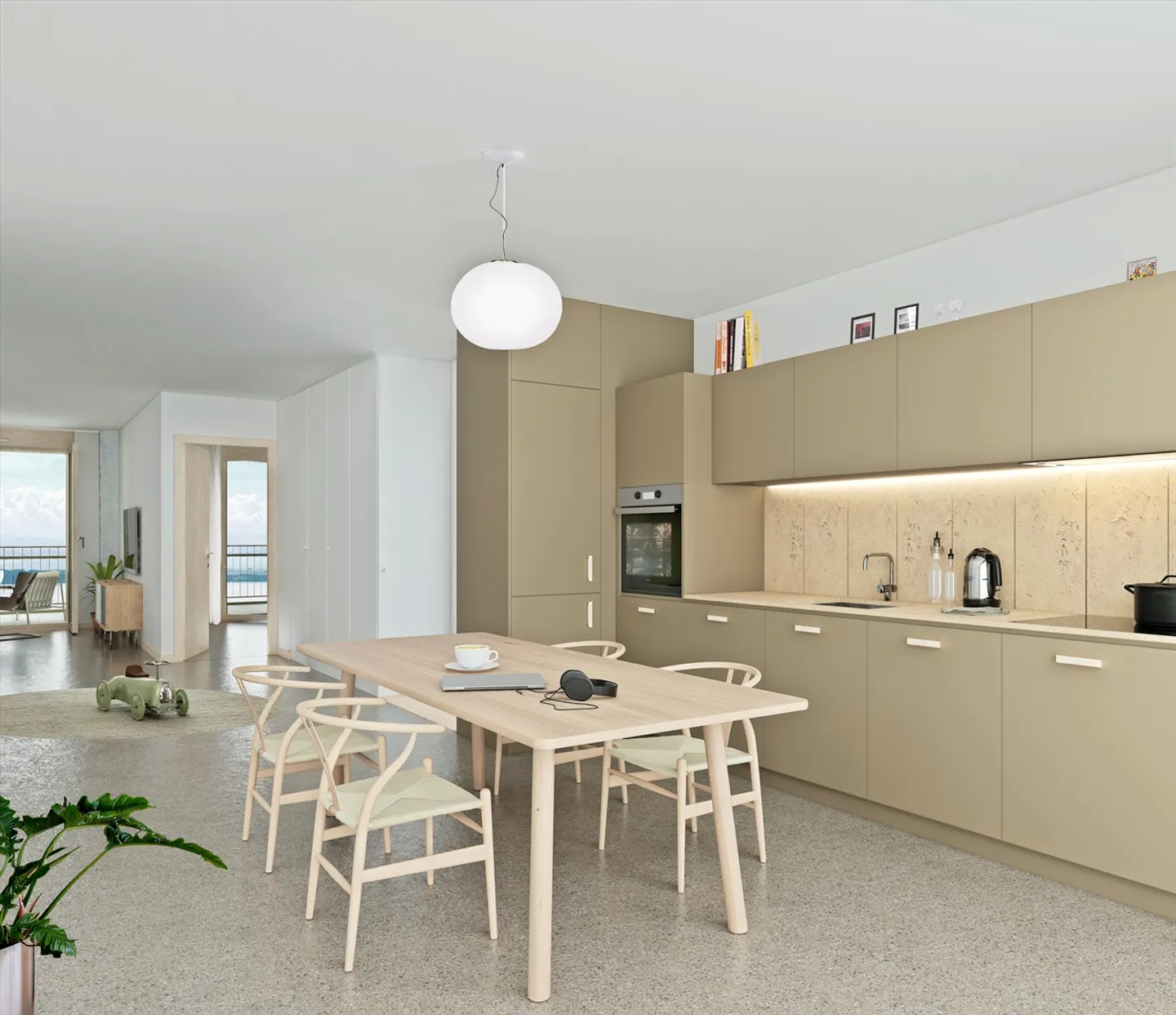 Concept B.180 - Duplex mit 5,5 Zimmern - Lot A18-0-1 - Foto 4 von 5