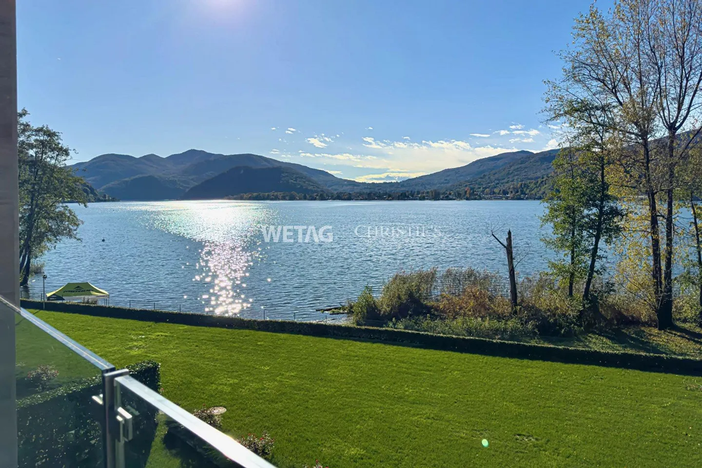 Lugano-Muzzano: Elegant apartment directly on Lake Lugano for sale - Photo 1 of 10