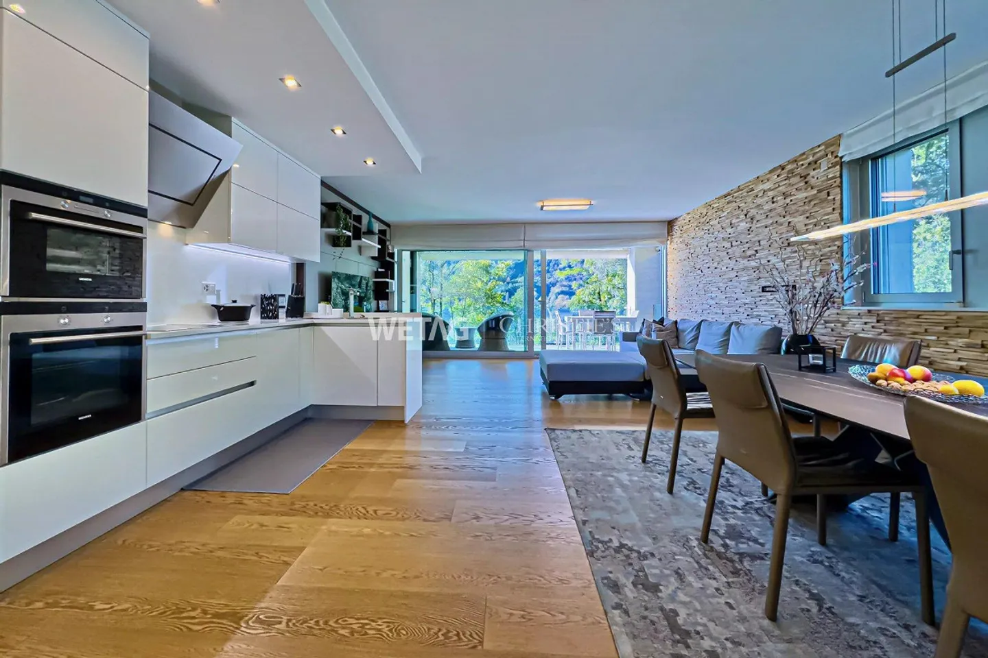 Lugano-Muzzano: Elegant apartment directly on Lake Lugano for sale - Photo 3 of 10