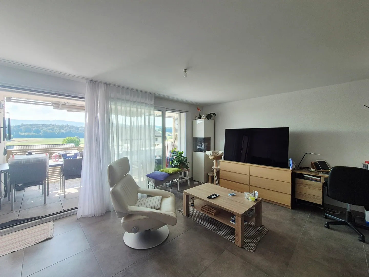 VILLAZ-ST-PIERRE / 3,5 Zimmer mit Balkon und Waschsäule - Foto 5 von 11