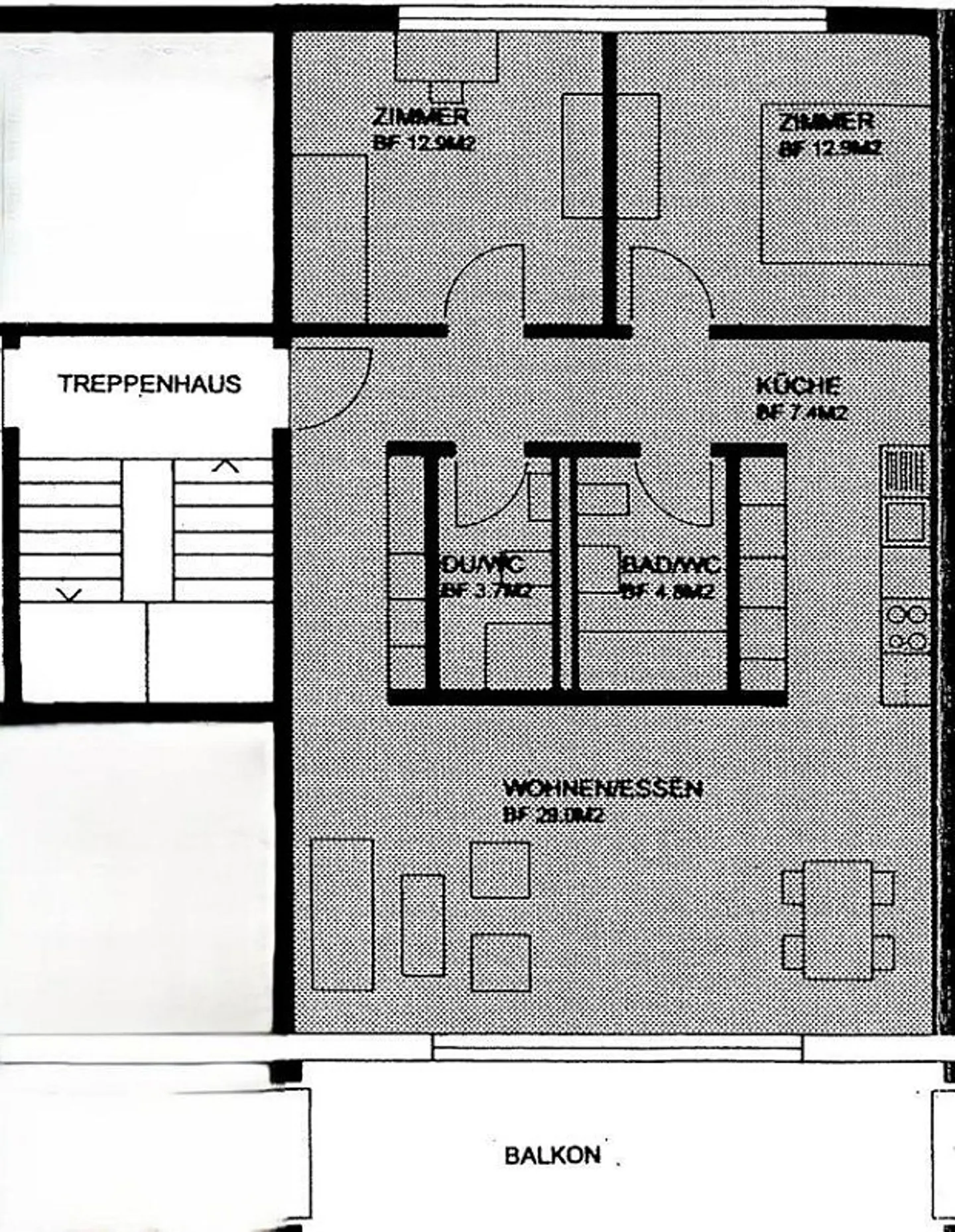 Charmante Wohnung mit Balkon - Foto 9 von 9
