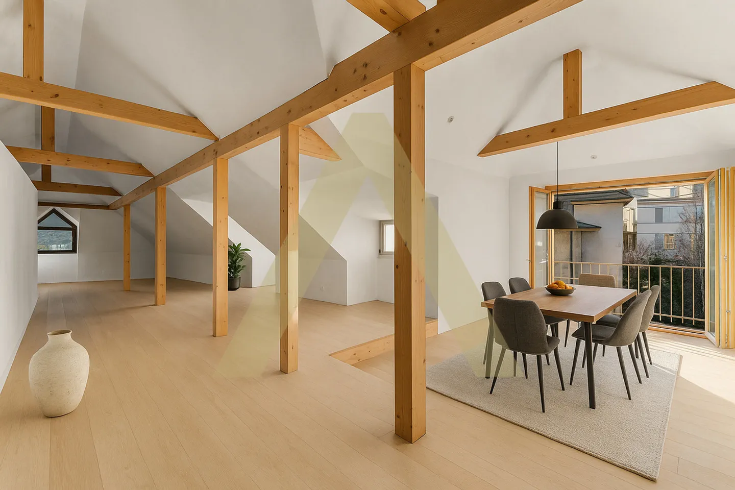 «Prächtiger Penthouse-Loft-Stil» - Foto 4 von 8