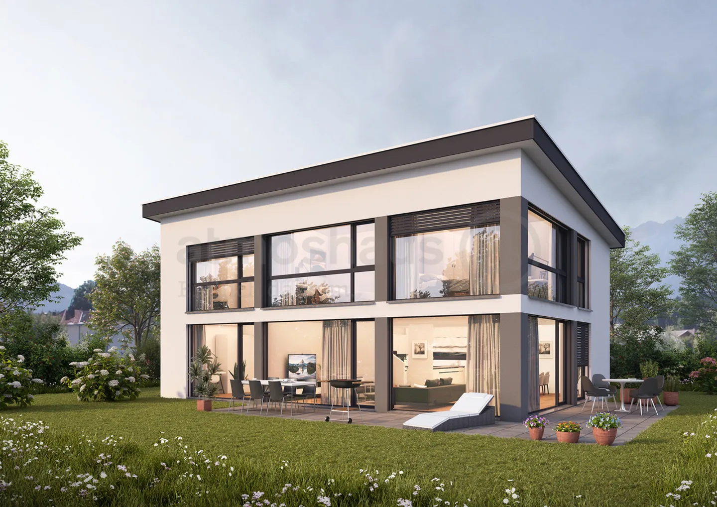 Vivere esclusivo su grande proprietà - Nuova casa unifamiliare vicino al Hallwilersee - Foto 2 di 11