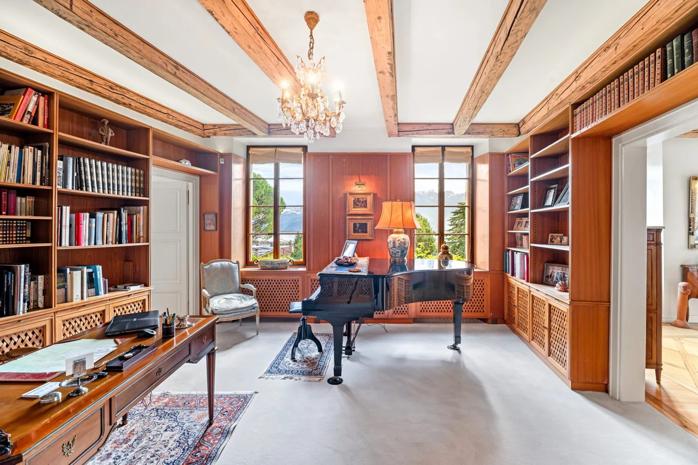 Wunderschönes Anwesen aus dem 18. Jahrhundert im Herzen von Corseaux mit Seeblick - Foto 8 von 23