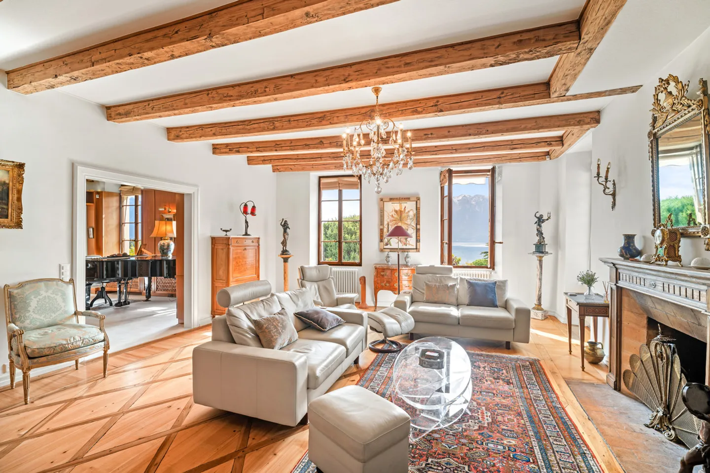 Wunderschönes Anwesen aus dem 18. Jahrhundert im Herzen von Corseaux mit Seeblick - Foto 9 von 23