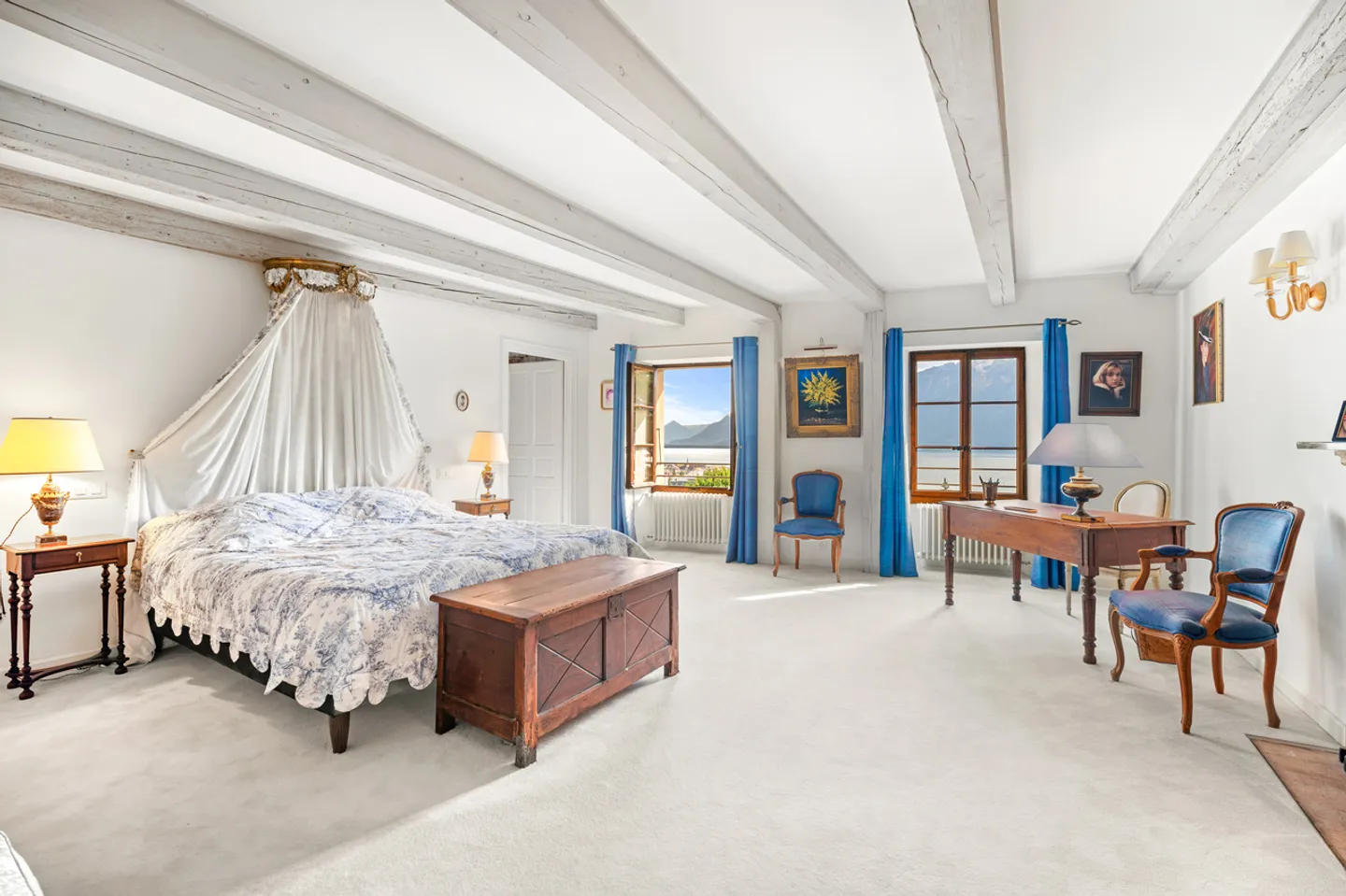 Wunderschönes Anwesen aus dem 18. Jahrhundert im Herzen von Corseaux mit Seeblick - Foto 15 von 23