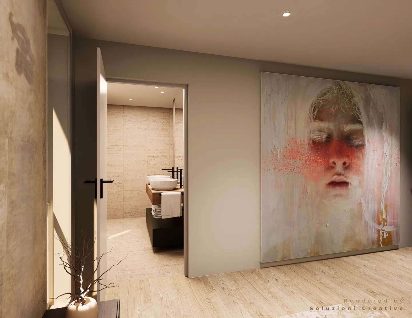 Penthouse mit 4,5 Zimmern und großer Terrasse in ruhiger Lage - Foto 13 von 23