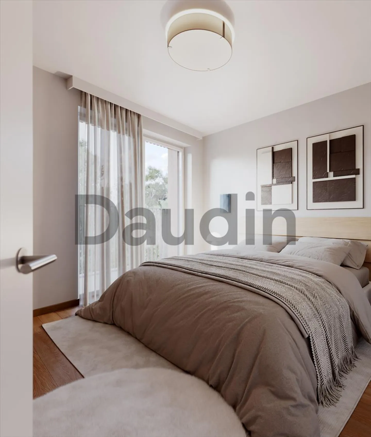 Construction project opened - 3 rooms according to plan with large private garden - Photo 9 of 11