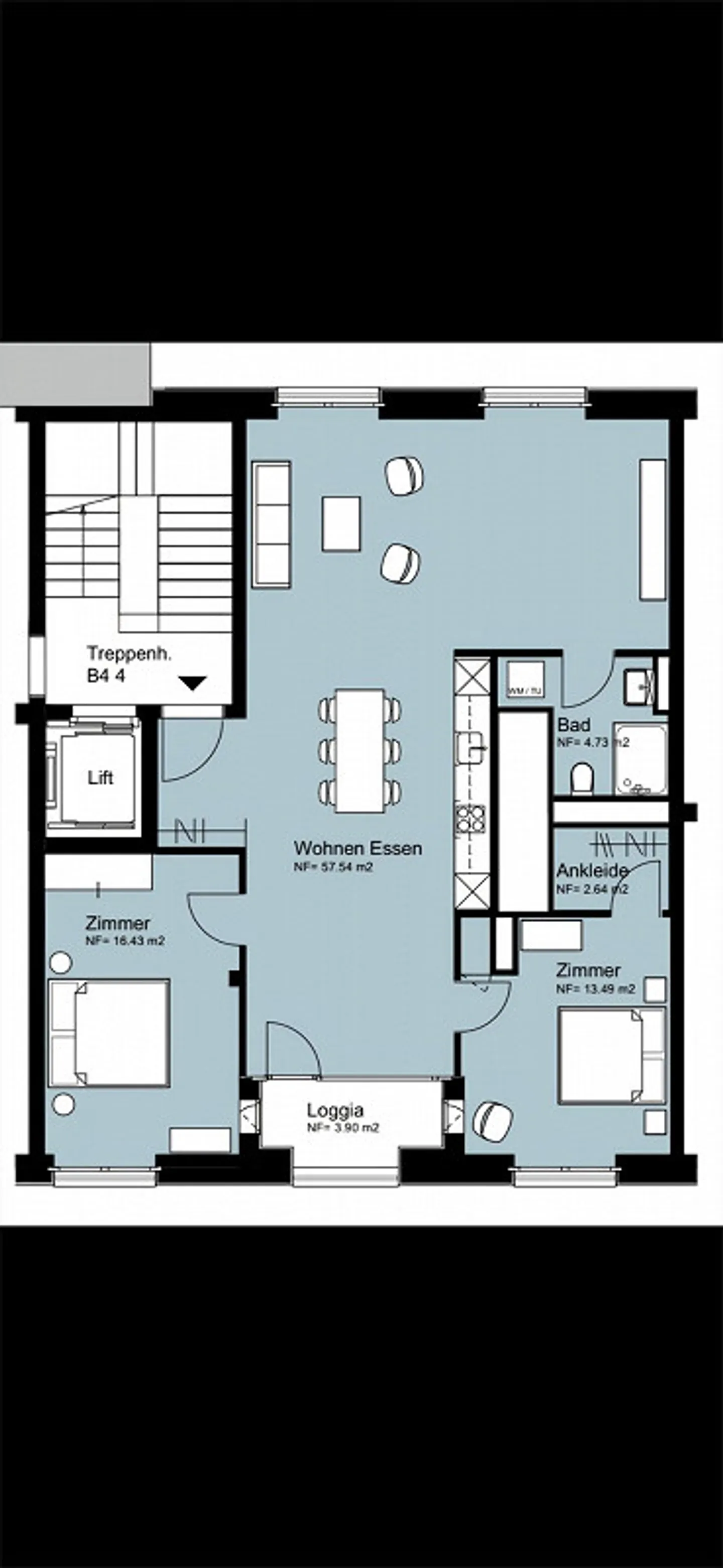 3.5 Zi.-Whg. Neubau Nidfeldquartier Kriens - Foto 1 di 11