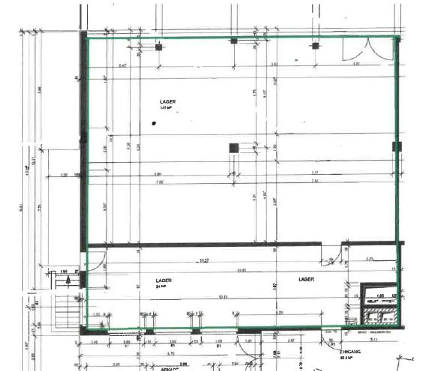Ladenlokal  ca. 145 m2 im EG, in 8048 Zürich zu vermieten - Foto 6 von 6