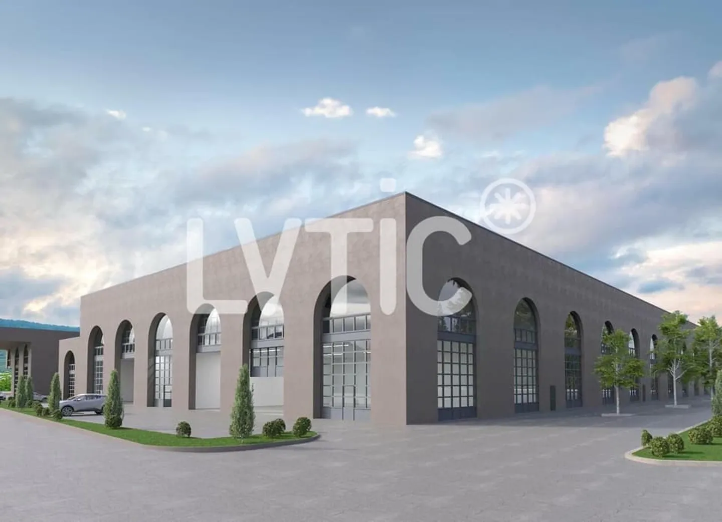 Industrial hall, 6500 m2 divisible offices for rent in Yvonand - Photo 2 of 5