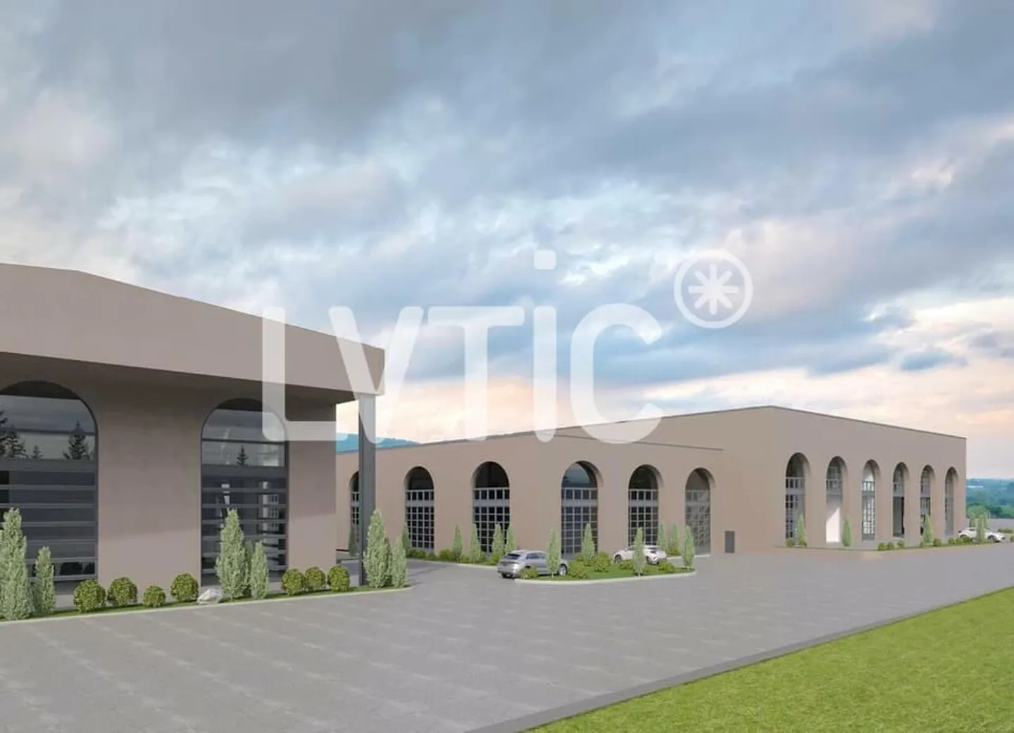 Industrial hall, 6500 m2 divisible offices for rent in Yvonand - Photo 3 of 5