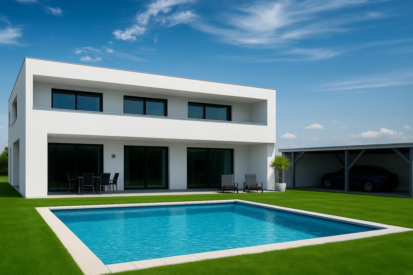 Villa neuve de 7,5 pièces avec piscine - Photo 1 sur 1