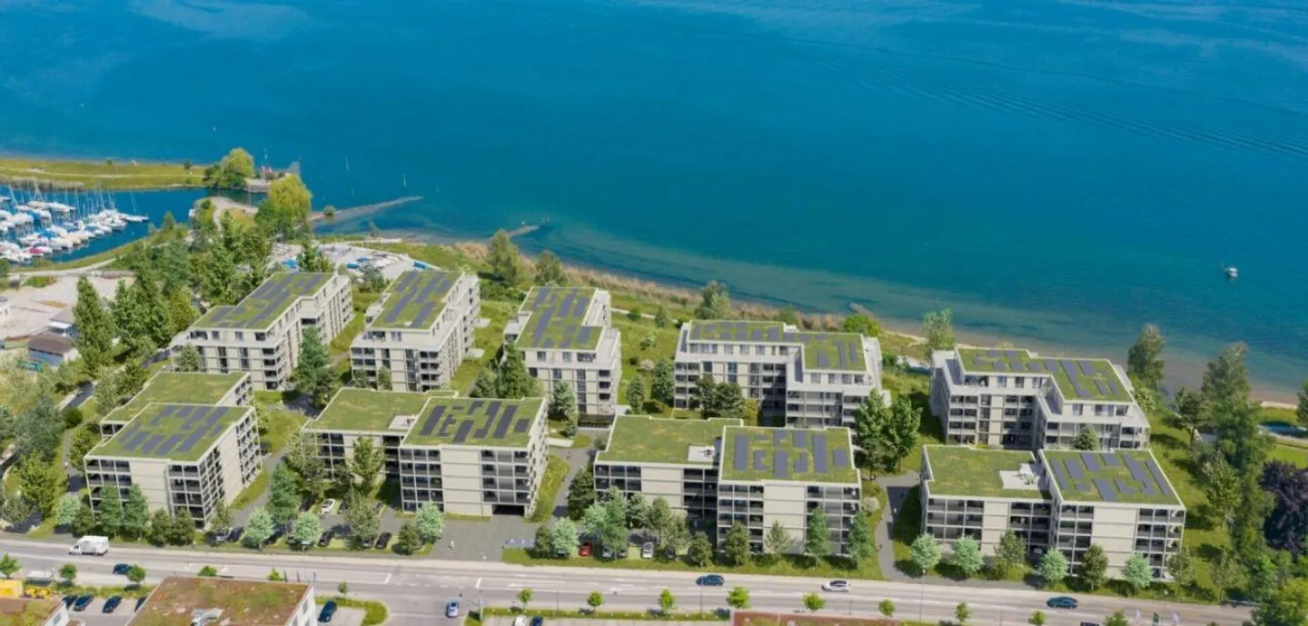 Nuovo progetto di costruzione Arrivo: Splendido appartamento giardino 4 1/2 locali con vista lago meravigliosa - Foto 3 di 13