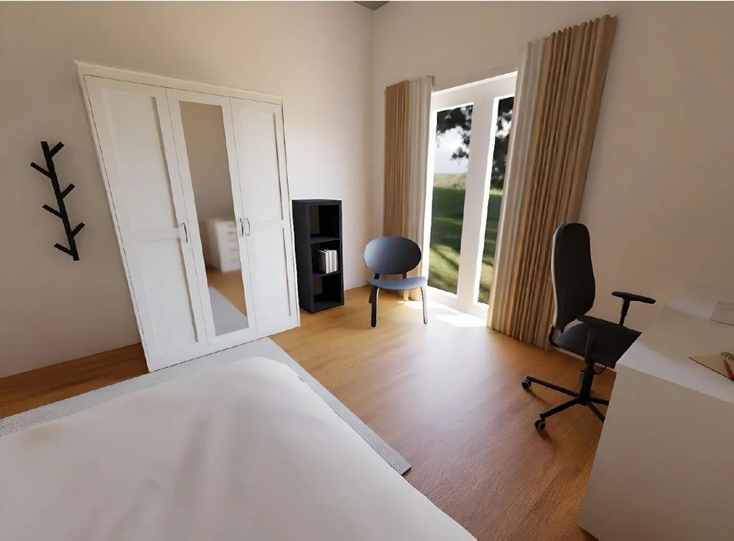 Grande chambre moderne en colocation dans le quartier d'Aescherbach à Aarau, en emplacement central pour étudiants et jeunes professionnels - Photo 12 sur 13