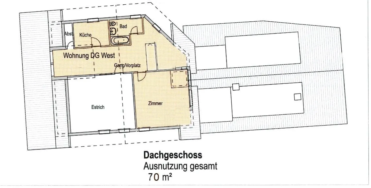 Appartamento attico unico, vecchie strutture in un nuovo abito. - Foto 11 di 11
