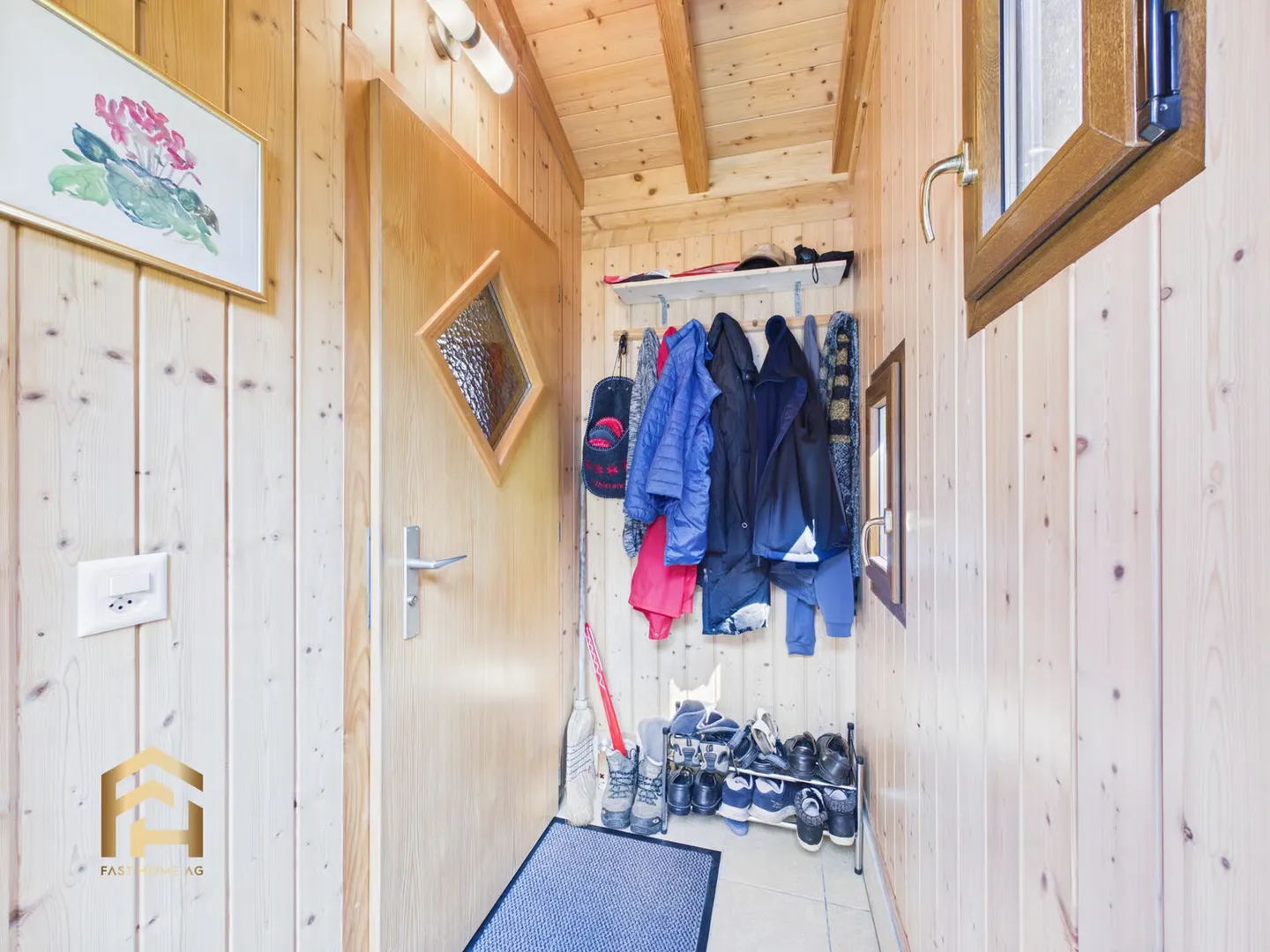 Chalet charmant du Valais avec une vue imprenable sur la vallée du Rhône - Photo 13 sur 13