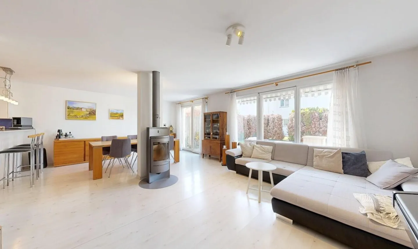 «5.5-Zimmer-Duplex-Wohnung mit Garten, Sonnig und Ruhig» - Foto 1 von 11