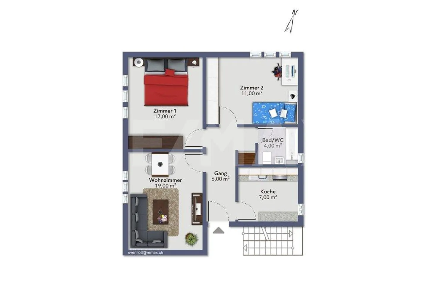 3.5 Room Apartment - Photo 12 of 12