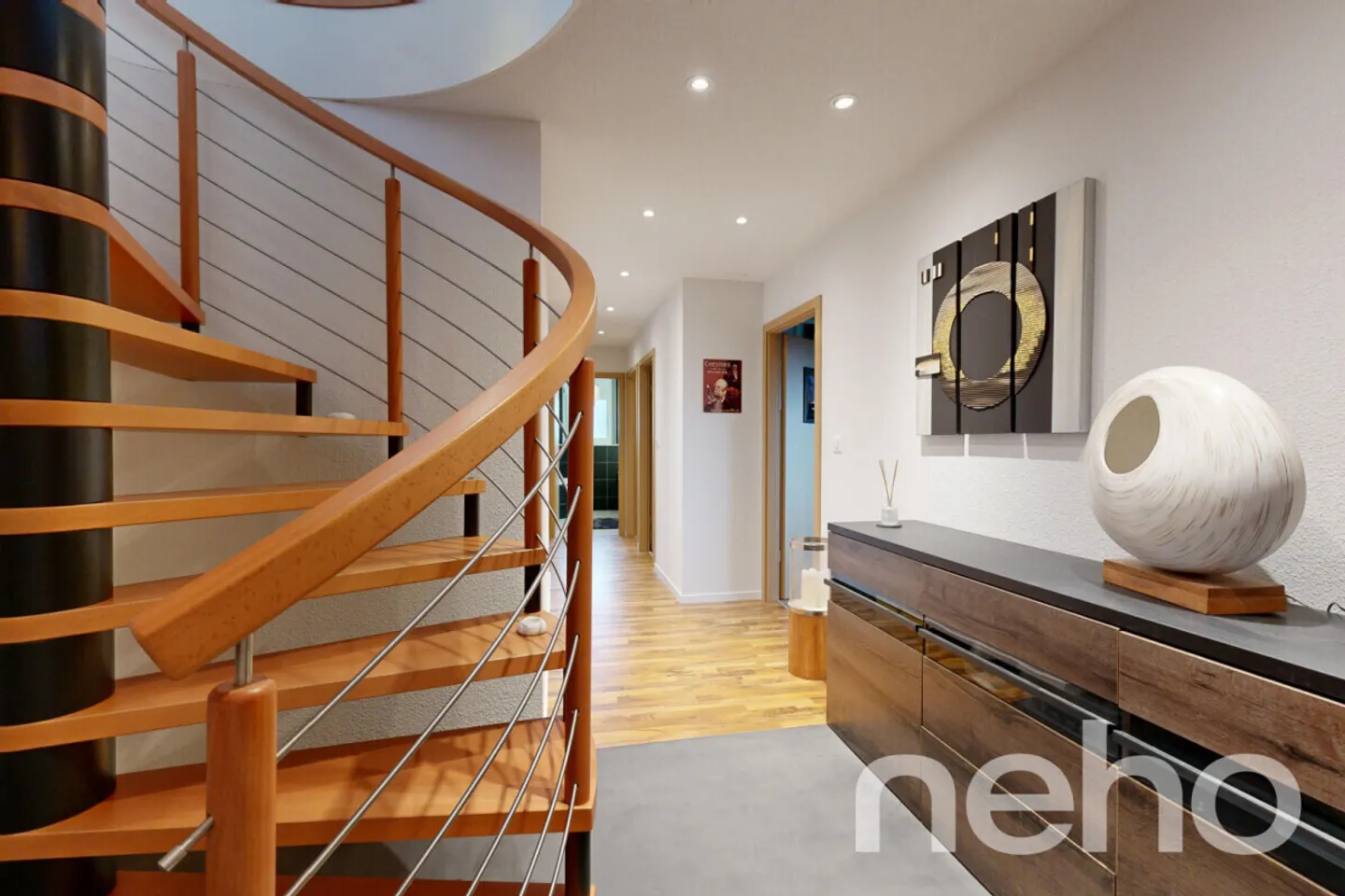 Appartamento duplex eccezionale con terrazza e vista libera - Foto 7 di 13