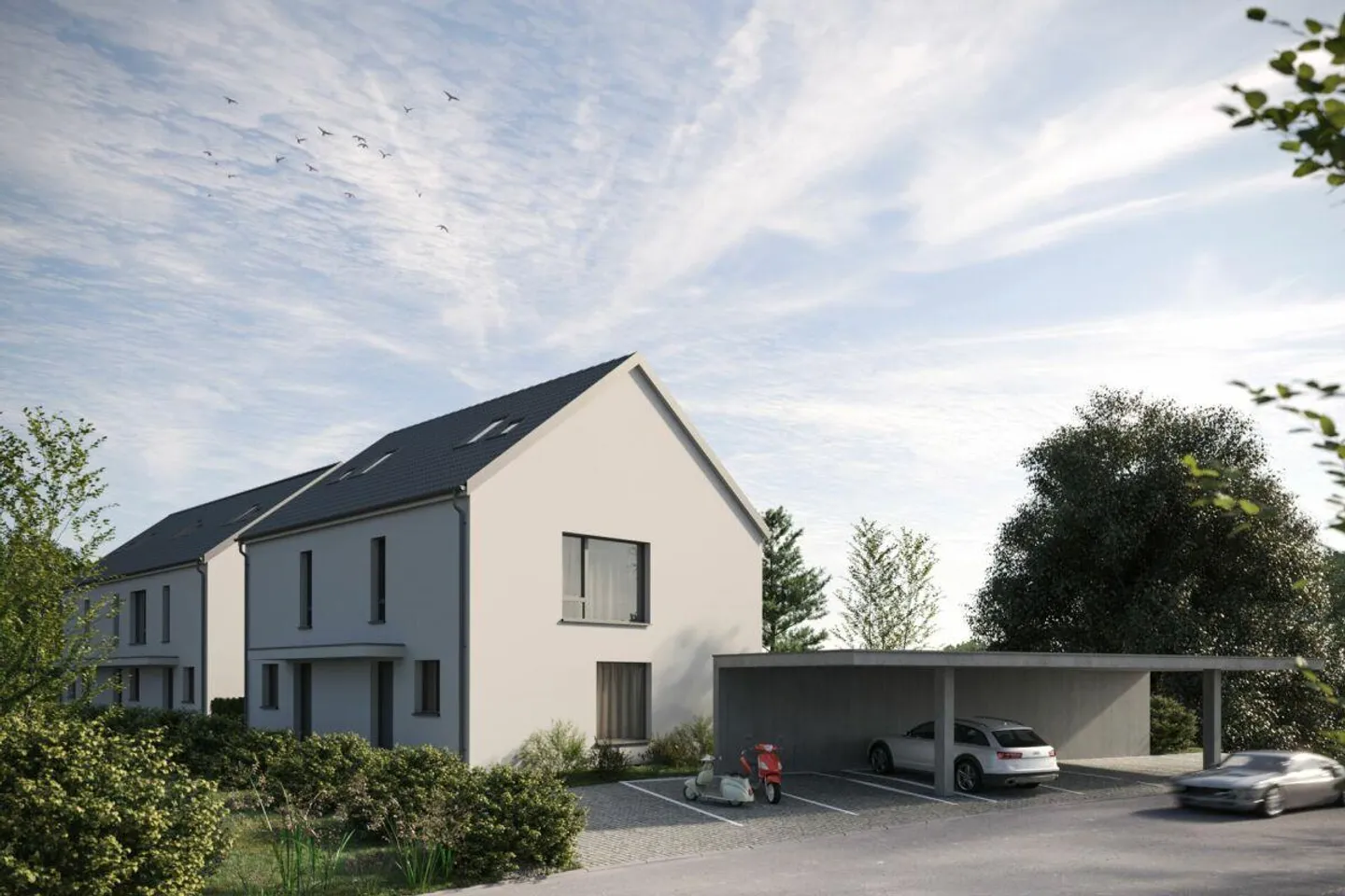 Casa familiare doppia centrale di 5.5 Z' - progetto di nuova costruzione - inclusi 1 carport e 1 posto auto - Foto 6 di 10