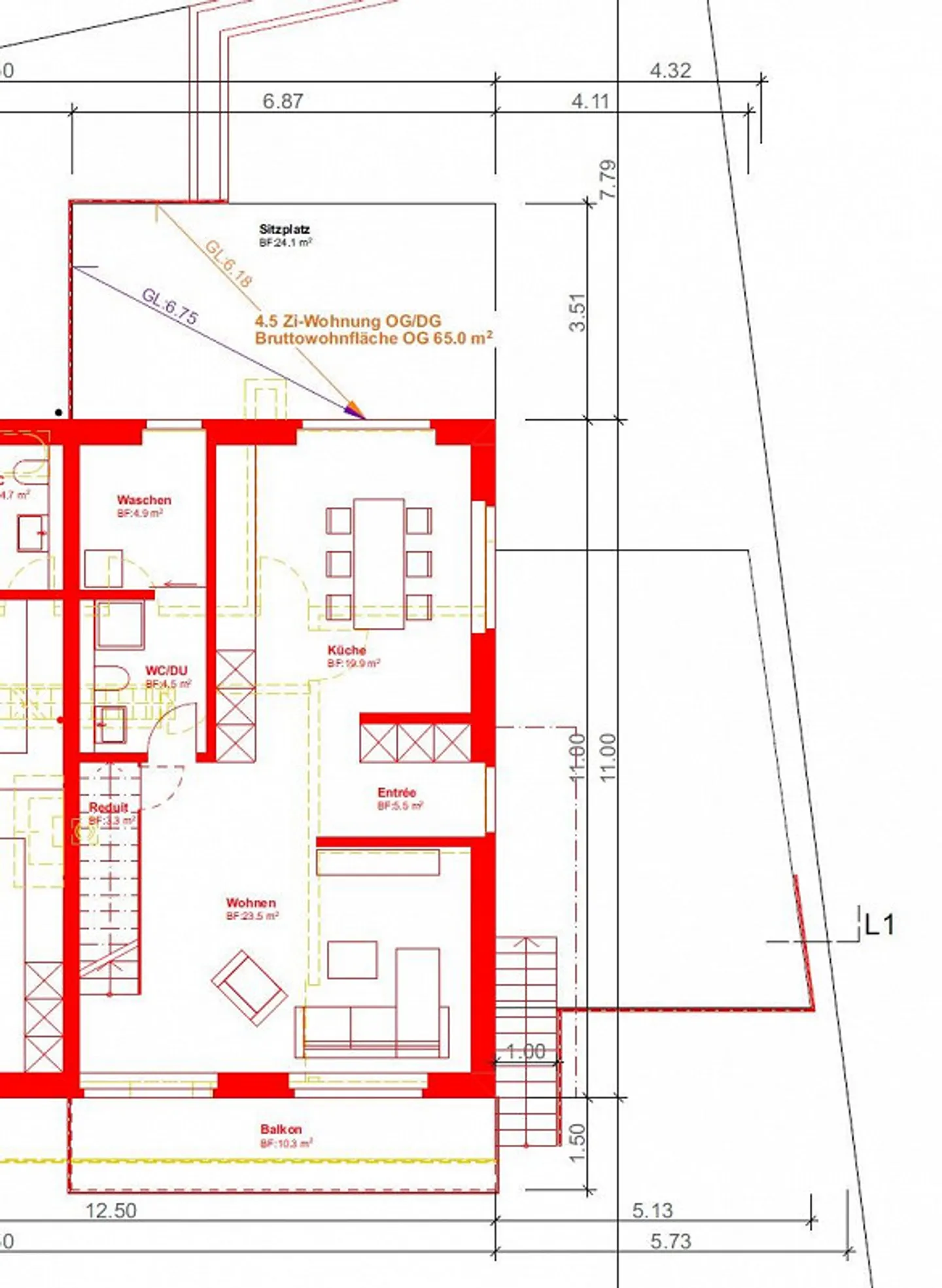 Nuovo appartamento di 4,5 stanze - parte della casa - Foto 5 di 7