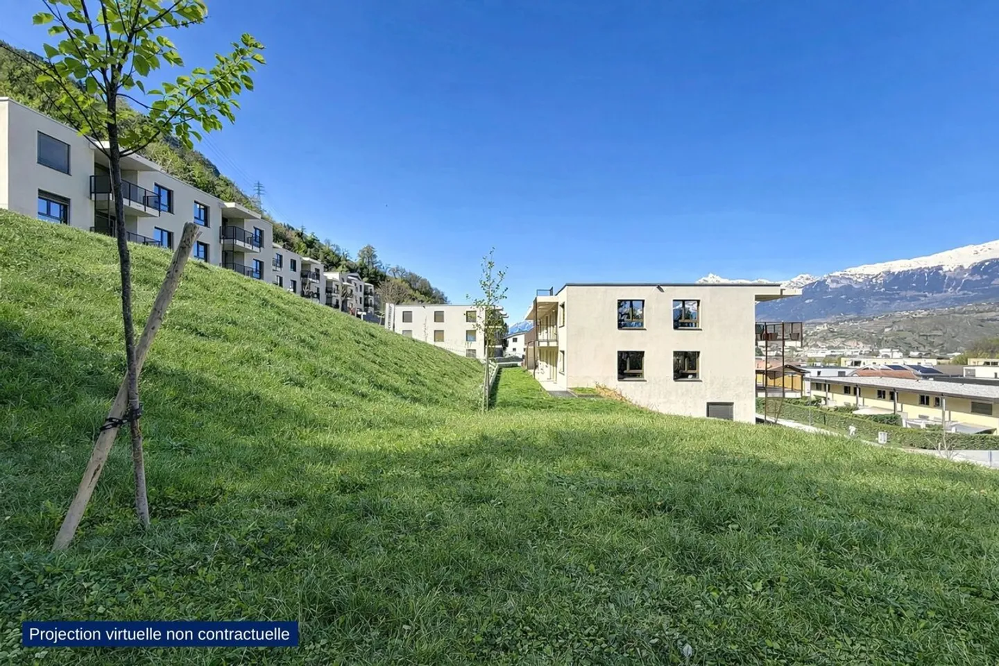 THE LAST 4.5 ROOM NEW APARTMENT FOR RENT IN BRAMOIS - Photo 1 of 13
