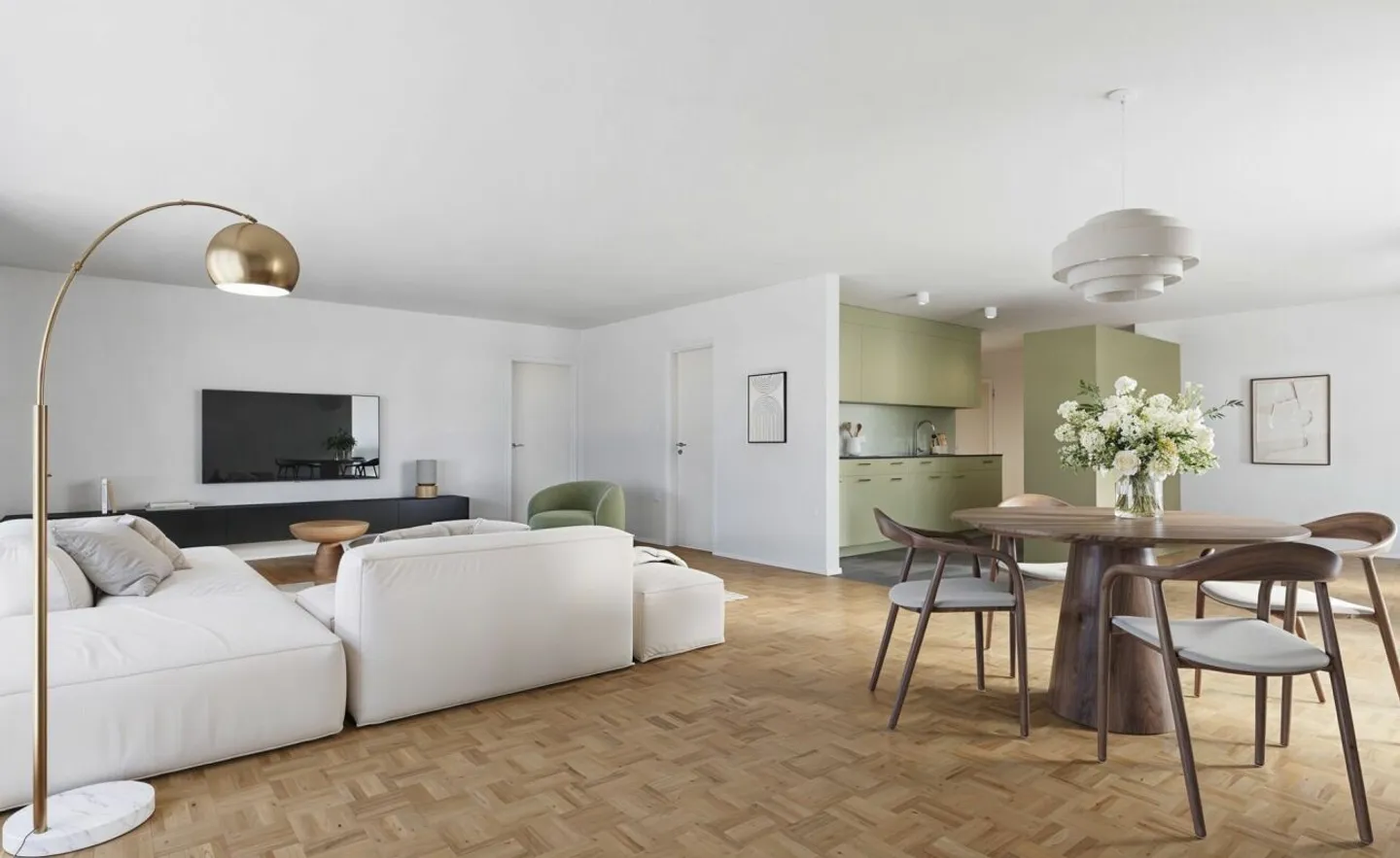 Stylish Apartments in Toblerone Design - Photo 1 of 4