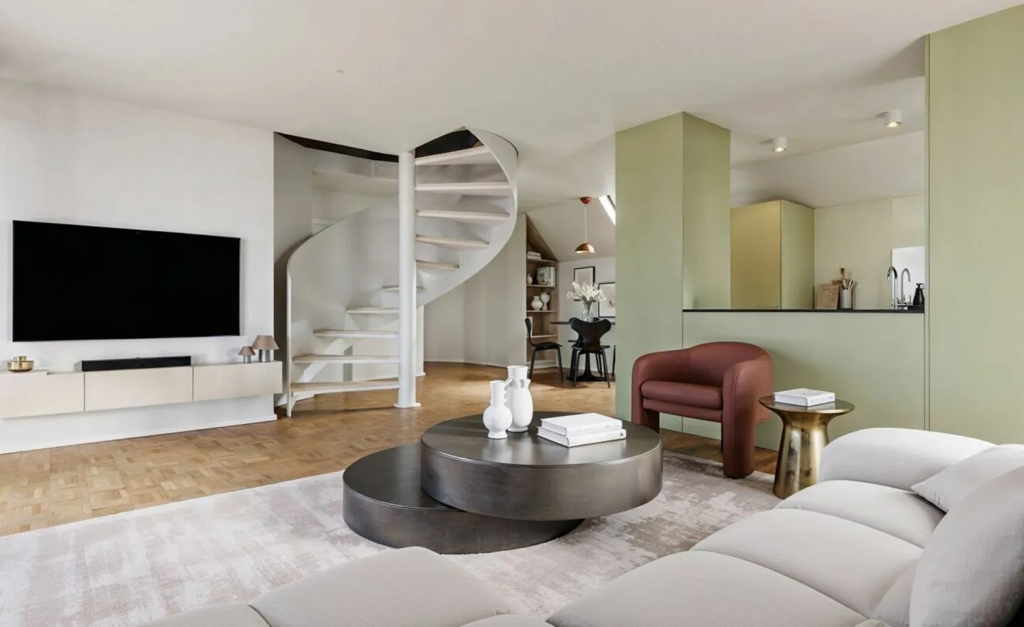 Stylish Apartments in Toblerone Design - Photo 2 of 4