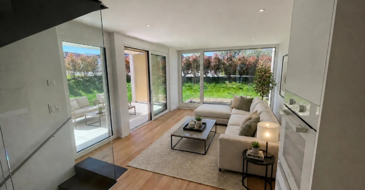 Un triplex avec jardin pensé comme une maison de plus de 200m2 - Foto 3 von 11