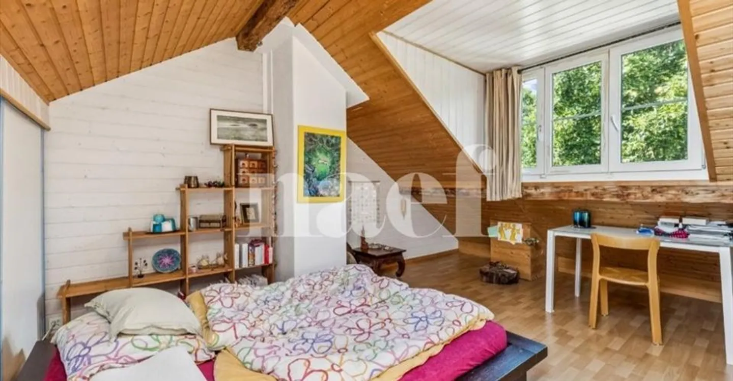 6.5-room semi-detached house with garden for sale in Sorens - Photo 9 of 12