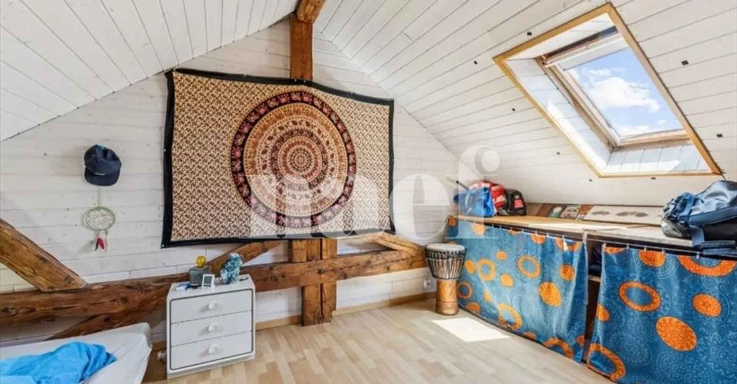 6.5-room semi-detached house with garden for sale in Sorens - Photo 12 of 12