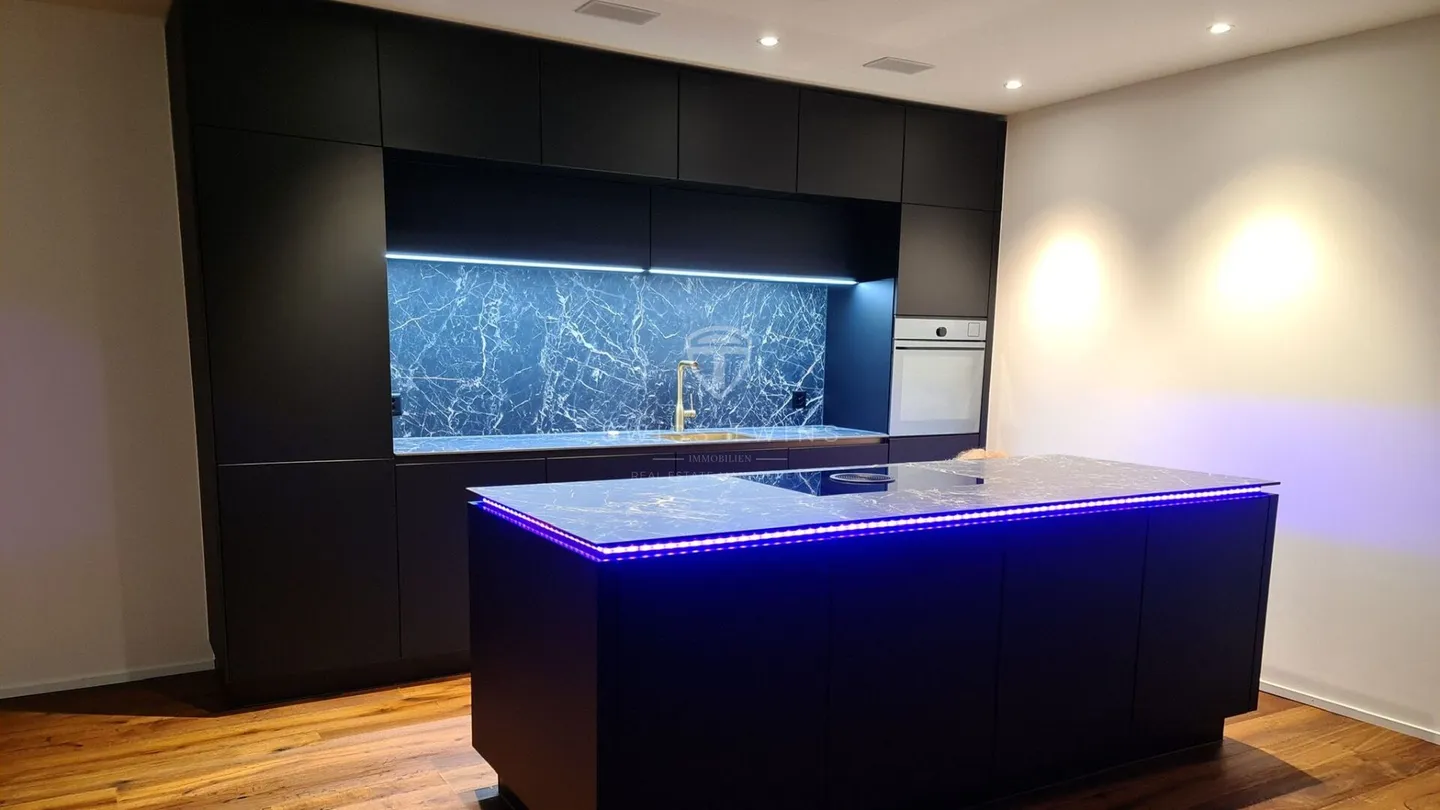 Luxurious 3.5-room terrace apartment with 132m² private terrace and stunning views of Pilatus & Rigi - Photo 8 of 12