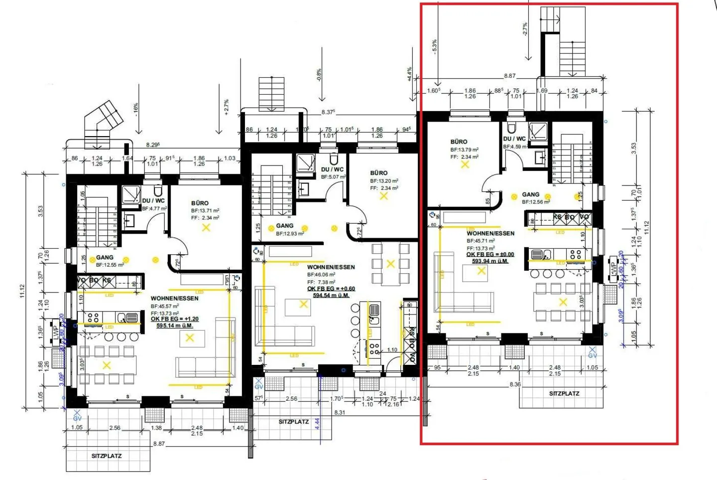 In vendita a 8362 Itaslen vicino a Balterswil, nuova casa unifamiliare angolare 5½ locali, in una posizione non edificabile adiacente alla zona agricola, con vista aperta su prati e boschi! - Foto 4 di 26