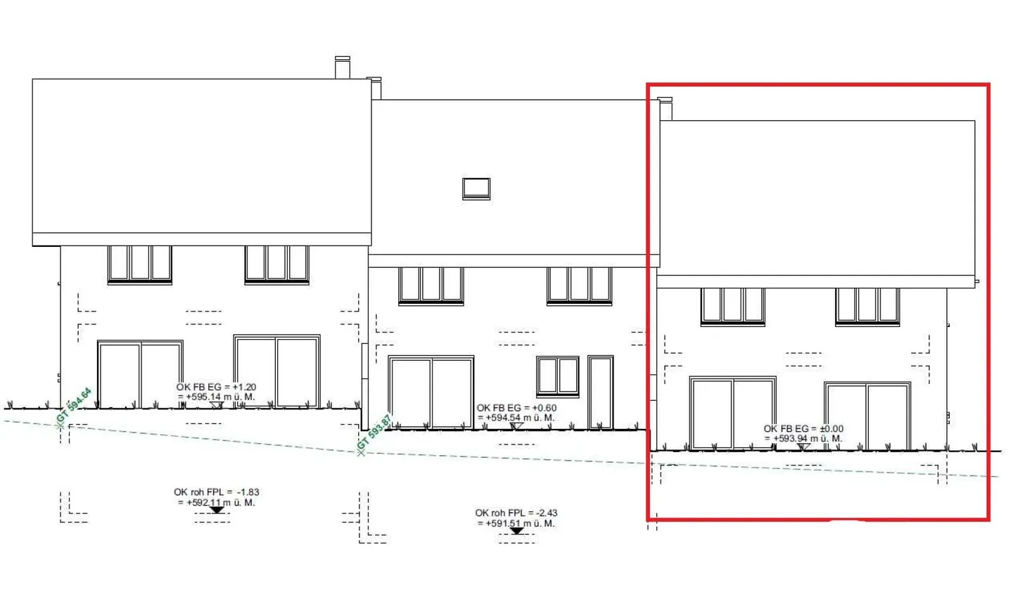 In vendita a 8362 Itaslen vicino a Balterswil, nuova casa unifamiliare angolare 5½ locali, in una posizione non edificabile adiacente alla zona agricola, con vista aperta su prati e boschi! - Foto 10 di 26