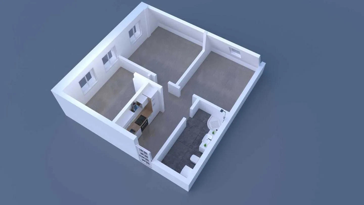 Appartamento ristrutturato 3 locali - Foto 6 di 6