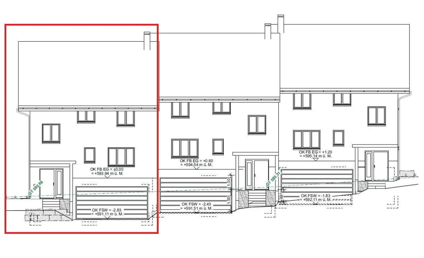 In vendita a 8362 Itaslen vicino a Balterswil, nuova casa unifamiliare angolare 5½ locali, in una posizione non edificabile adiacente alla zona agricola, con vista aperta su prati e boschi! - Foto 8 di 26