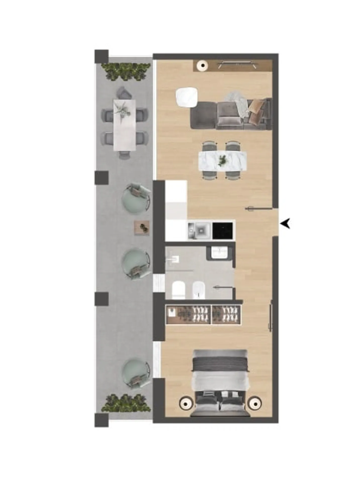 Neue Residenz in sonniger Lage mit offener Aussicht und 'Rent to Buy'-Option - Foto 12 von 16