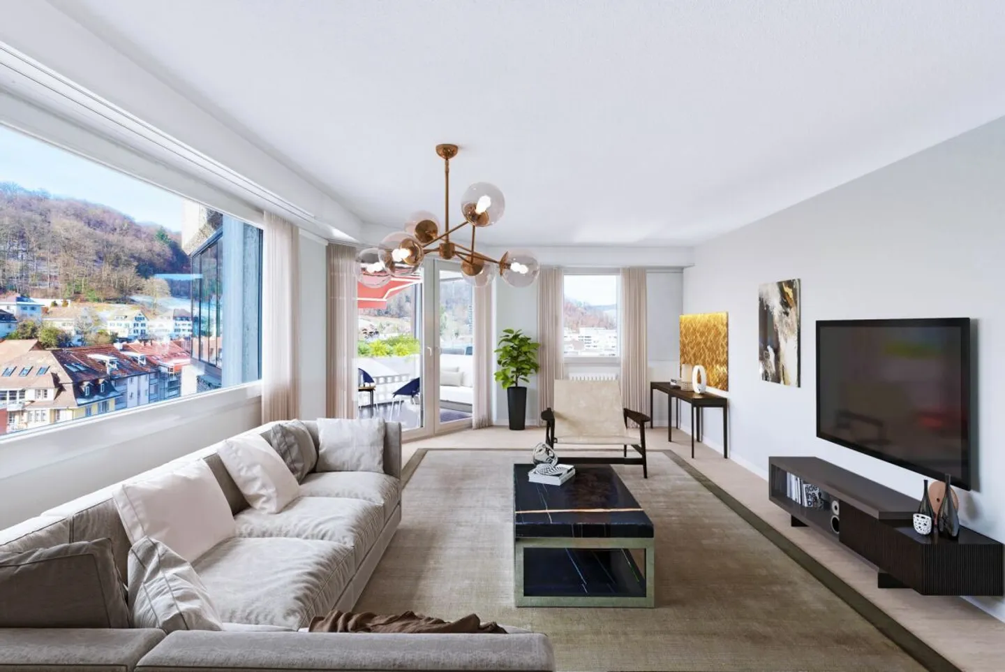 Vue large rencontre urbanité - Maison élégante au centre - Photo 1 sur 5