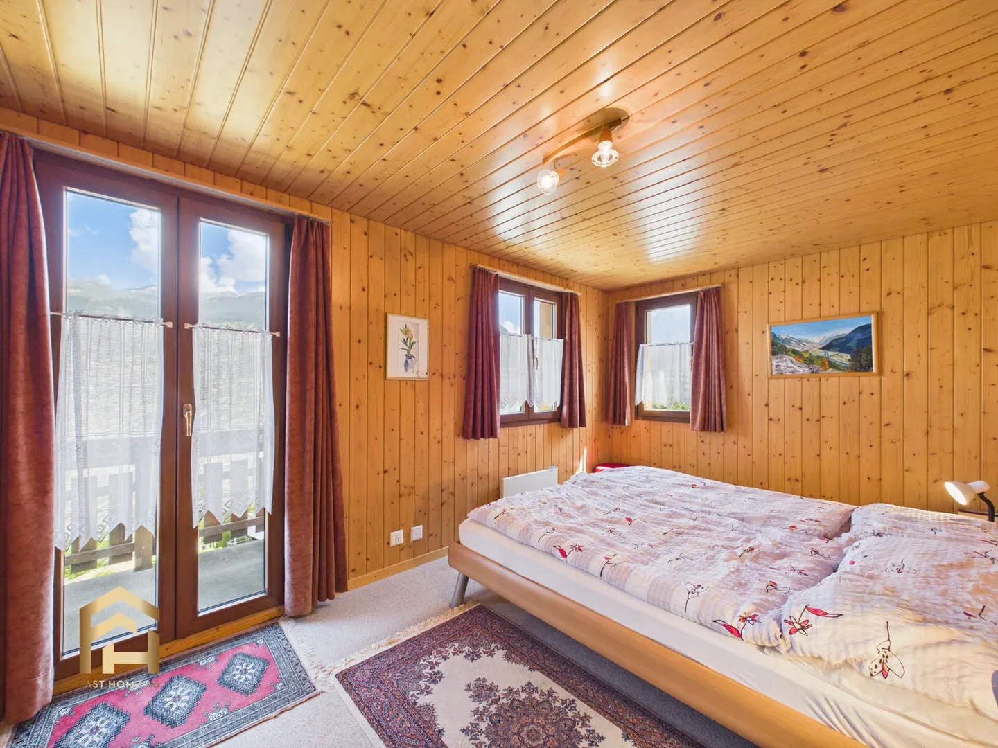 Chalet charmant du Valais avec une vue imprenable sur la vallée du Rhône - Photo 5 sur 13