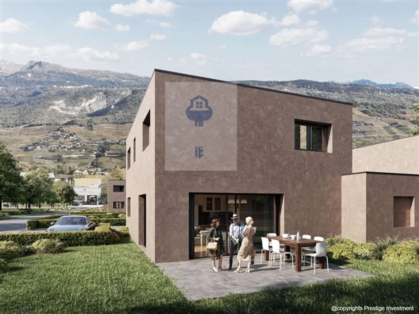 NEW detached villa in Chalais (Valais) - Photo 2 of 7